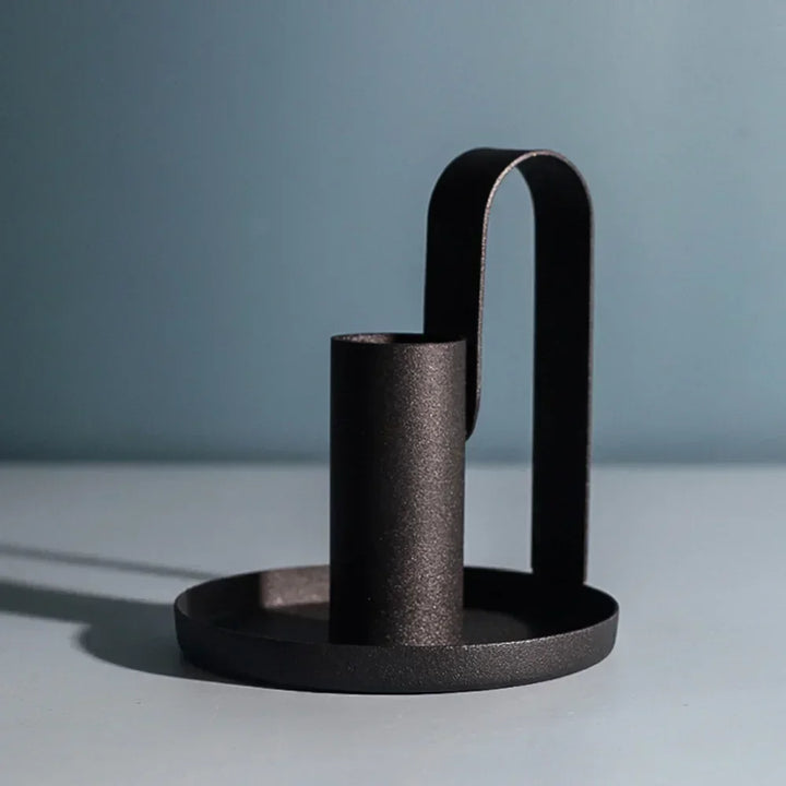 Selene – Iron Candle Holder